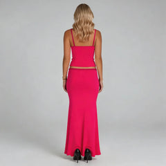 Demi Drawstring Maxi Set