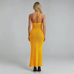 Leona Crochet Maxi Dress