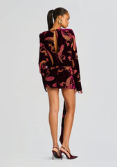 Thesaly Velvet Dress