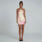 Sariah Halter Mini Dress