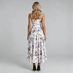 Luciana Floral Midi Dress
