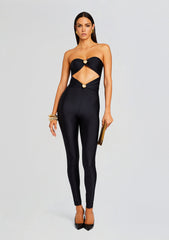 Fluer Lycra Jumpsuit