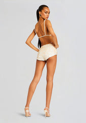 Halston Sequin Short