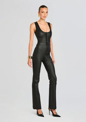 Mckinnon Coated Denim Jumpsuit