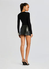 Valerie Leather Skirt