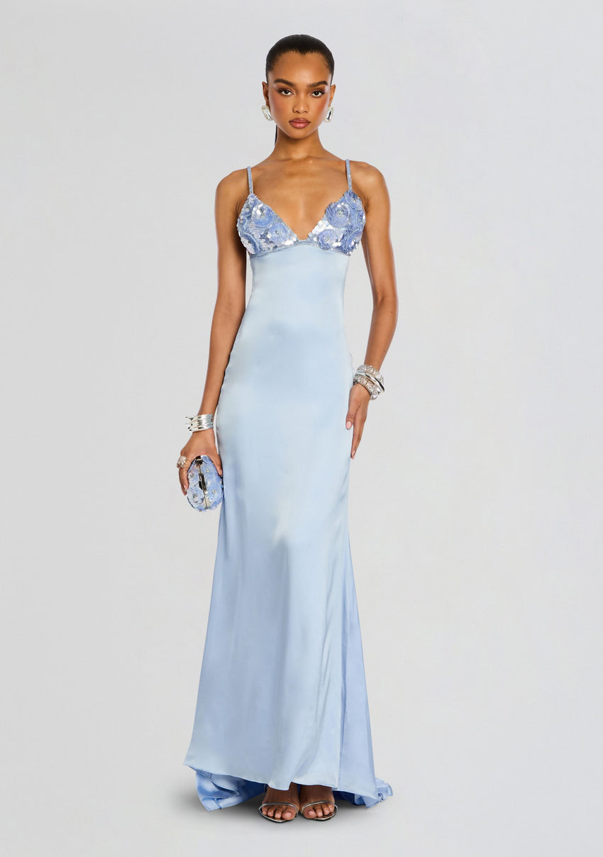Oline Embroidered Dress