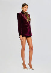 Reffie Velvet Blazer