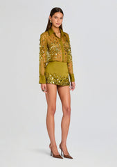 Quilly Embroidered Blouse