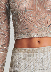 Bessie Sequin Top