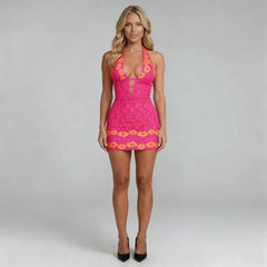 Arielle Lace Mini Dress