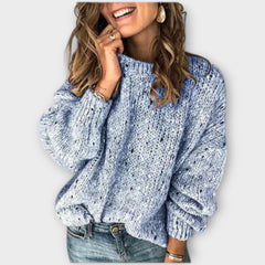 Women's Vintage-Knit Sweater | Classic Cozy Pullover