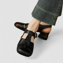 Women's Orthopedic Mary Jane Shoes | Cushioned Comfort Flats