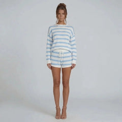 Ruby Striped Lounge Set