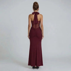 Grace Ruched Maxi Dress