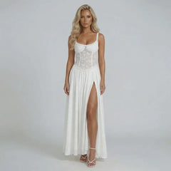 Amelie Slit Maxi Dress