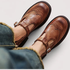 Women's Orthopedic Mary Jane Shoes | Supportive Cushioned Flats