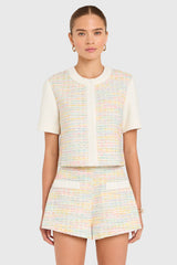 Braswell Top in Angelica Tweed