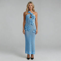 Leona Crochet Maxi Dress