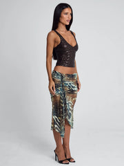 Lucy's ROEI MIDI SKIRT MOJAVE