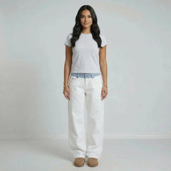 Jodie Contrast Jeans