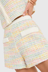 Braswell Shorts in Angelica Tweed