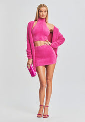 Cody Fuzzy Mini Skirt