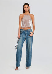 Norma Sequin Top