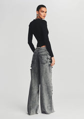 Ollie Wide Leg Jean