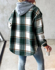 Women's Print Pullover Hoodie | Cozy Relaxed Graphic Sweatshirt