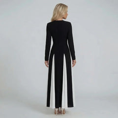 Sydney Contrast Maxi Dress