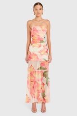 Leo Dress in Hibiscus