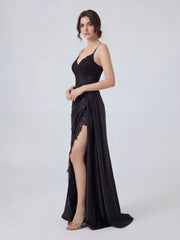 Fitted Long Floral Dress